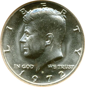 image for: 1972-D 50c NGC MS64