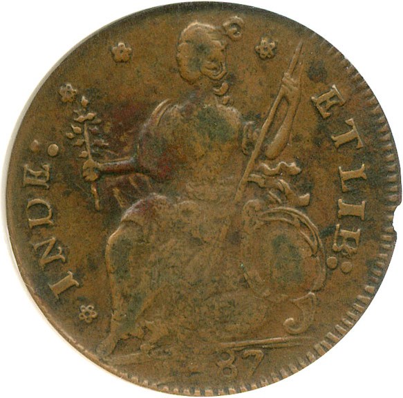image for: 1787 Connecticut Draped Bust NGC XF45 BN