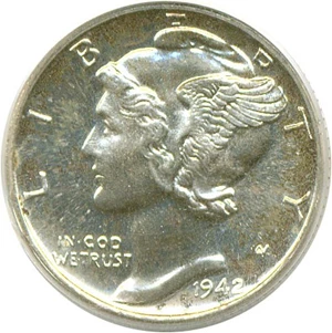 image for: 1942 10c PCGS Proof 64