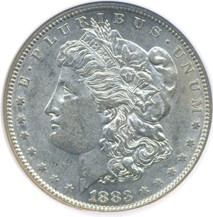 image for: 1883-S $1 NGC AU53