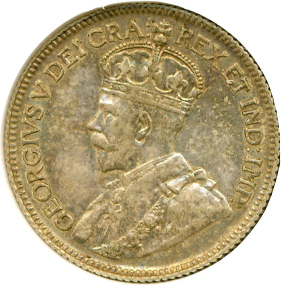 image for: Canada: 1936 25C DGS AU55