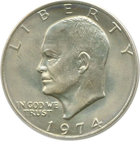 1974 Eisenhower Dollar Values Prices The Greysheet