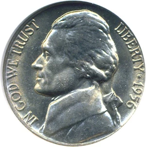 image for: 1956-D 5c NGC MS66