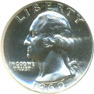 image for: 1960 25c NGC Proof 68