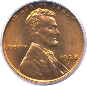 image for: 1938-D 1c PCGS MS67 RD