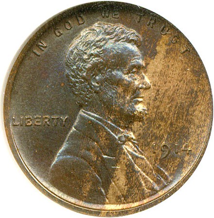 image for: 1914 1c  NGC Proof 62 BN