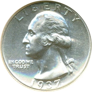 image for: 1937 25c NGC Proof 63