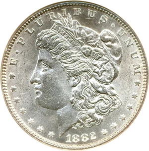 image for: 1882 $1 NGC MS62
