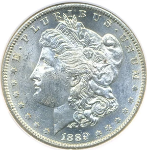 image for: 1889-S $1 DGS MS62