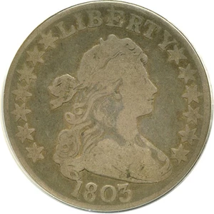 image for: 1803 50c Large 3 ANACS VG-8 (O-101)