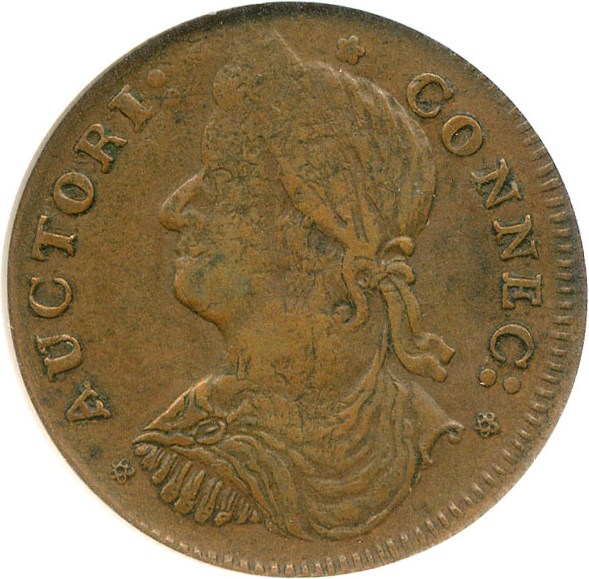 image for: 1787 Connecticut Draped Bust NGC XF45 BN