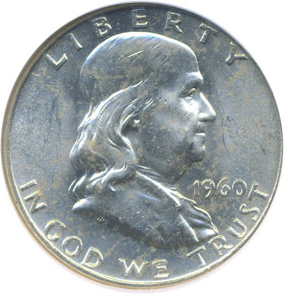 image for: 1960-D 50c  NGC MS64 