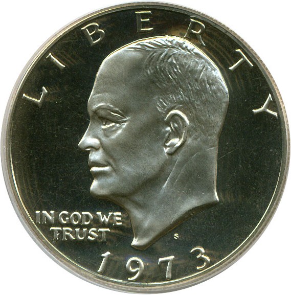 image for: 1973-S $1 Clad PCGS Proof 69 DCameo