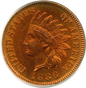 image for: 1886 1c Type 1 PCGS Proof 65 RD