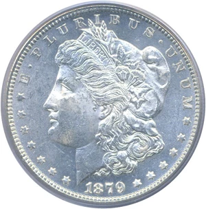 image for: 1879-S $1 Rev.'78 PCGS MS62