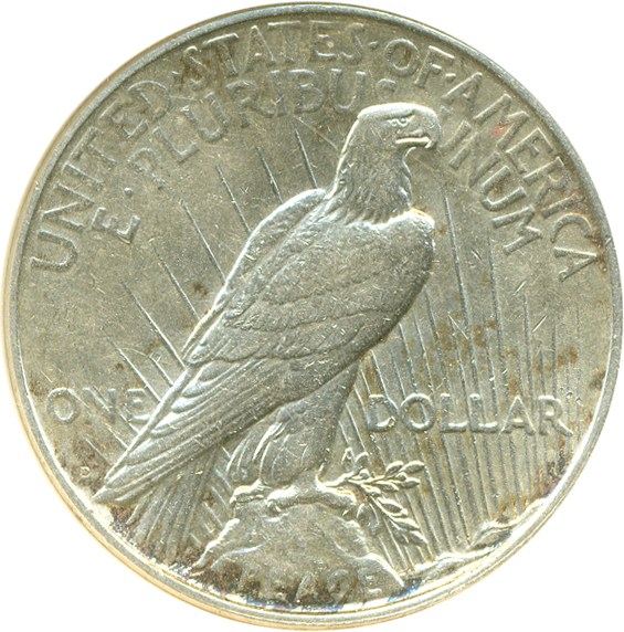 image for: Top 50 VAM: 1922-D $1 VAM 3  DDR ANACS AU55 