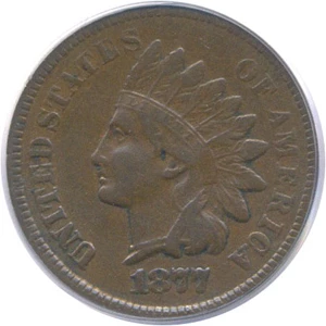 image for: 1877 1c PCGS VF35