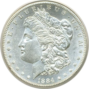 image for: 1884-S $1 PCGS AU58