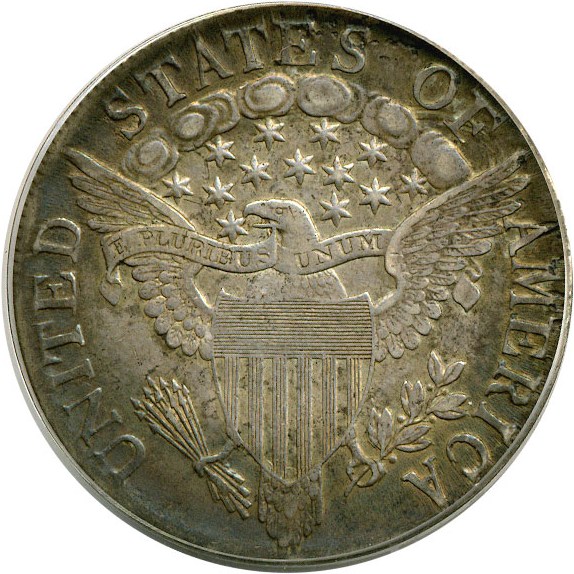 image for: 1807 50c Small Stars PCGS VF30 