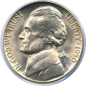 image for: 1950-D 5c PCGS MS65 FS