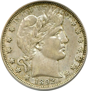image for: 1892-O 50c PCGS AU53