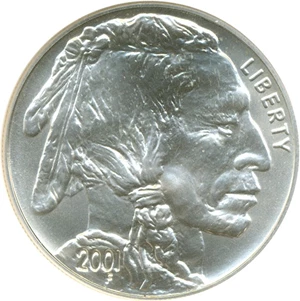 image for: 2001-D $1 Buffalo NGC MS69