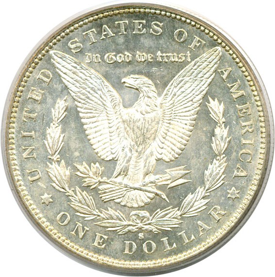 image for: 1894-S $1  PCGS MS62 PL