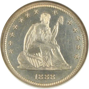 image for: 1888 25c NGC Proof 63