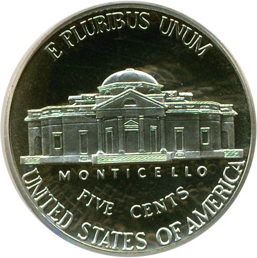 image for: 2000-S 5c  PCGS Proof 69 DCameo