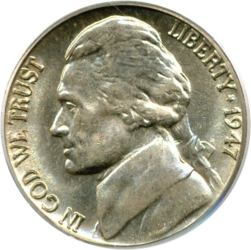 image for: 1947 5c  PCGS MS64 FS ex: Omaha Bank Hoard