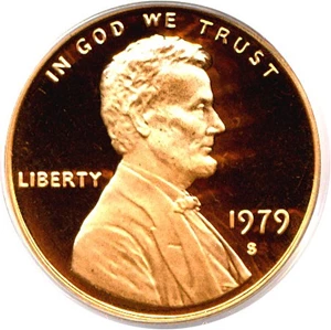 image for: 1979-S 1c Type 2 PCGS Proof 69 RD DCameo