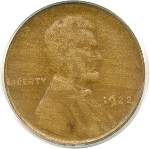 image for: 1922 no D 1c Strong Reverse PCGS/CAC VF20