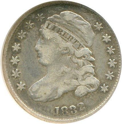 image for: 1832 10c  NGC VF20