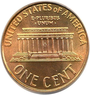 image for: 1997-D 1c PCGS MS68 RD