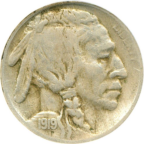 image for: 1919-S 5c DGS F12 