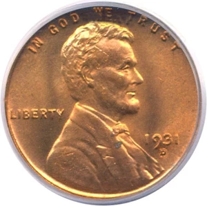 image for: 1931-D 1c PCGS MS65 RD