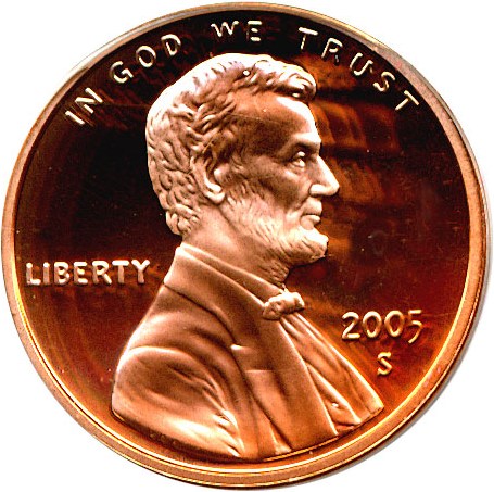 image for: 2005-S 1c  PCGS Proof 69 RD DCameo