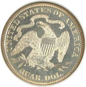 image for: 1888 25c NGC Proof 63