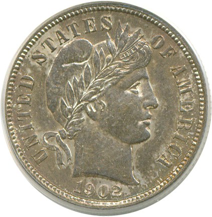 image for: 1902-S 10c  PCGS MS60 