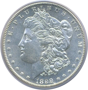 image for: 1899-S $1 PCGS MS64