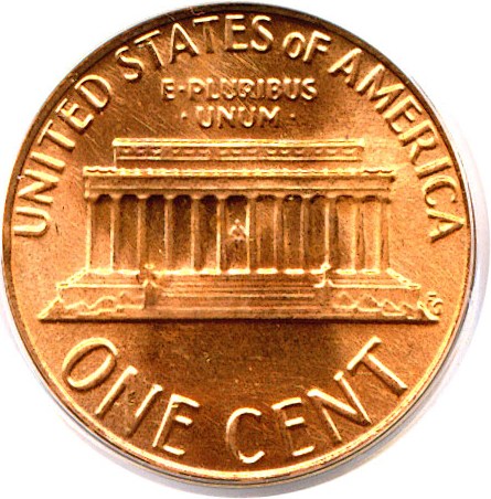 image for: 1981 1c  PCGS MS66 RD