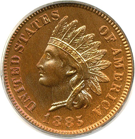image for: 1885 1c  PCGS Proof 65 RD ex: Childs