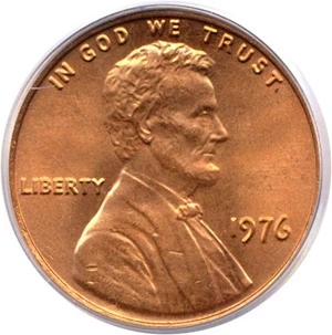 image for: 1976 1c PCGS MS66 RD