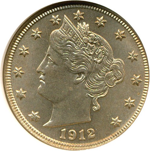image for: 1912-D 5c  NGC/CAC MS65 