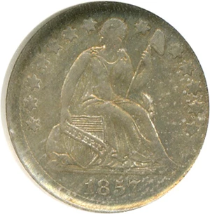 image for: 1857 H10c NGC MS63