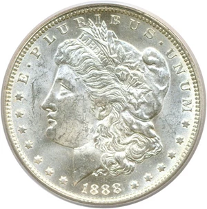 image for: 1888-O $1 PCGS MS63
