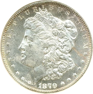 image for: 1879-S $1 VAM 10 Reverse of 1878 ANACS MS62