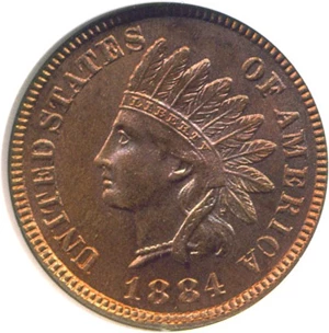 image for: 1884 1c NGC MS64 RB