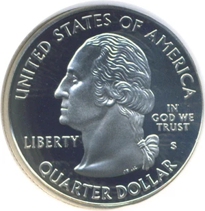 image for: 2003-S 25c Arkansas NGC Proof 70 UCameo