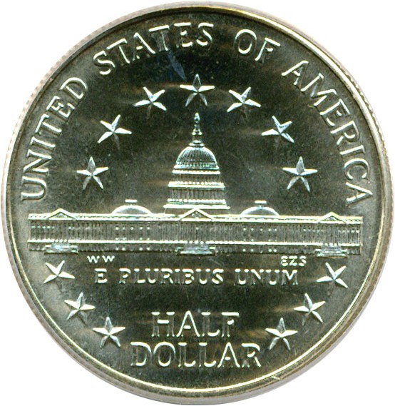 image for: 1989-D 50c Congress PCGS MS69 